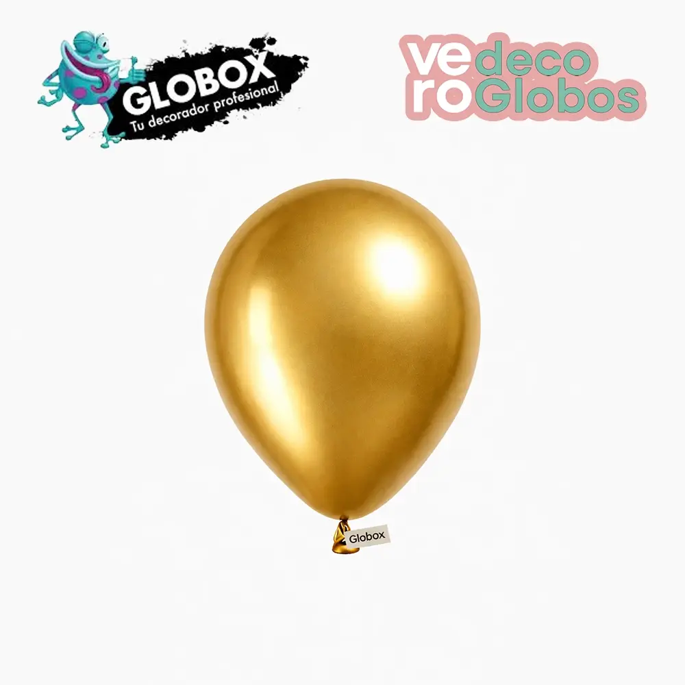 Globos Globox dorado perlados